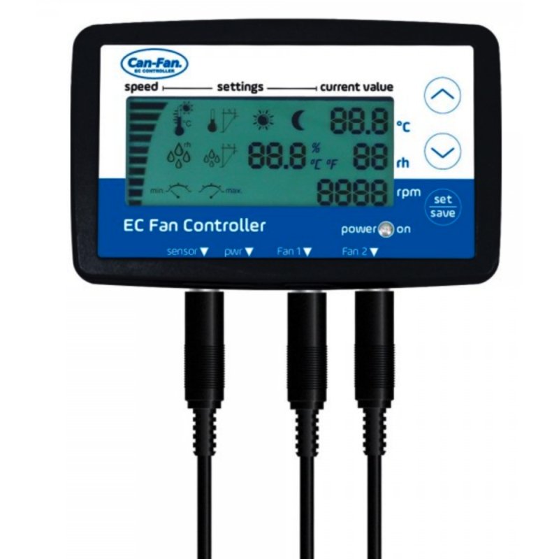 Controlador LCD para Extractores EC